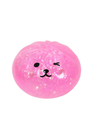 Mini Puppy Glittery Bao Dumpling Gel Slime Squishy - 2 Inch - Rise and Redemption