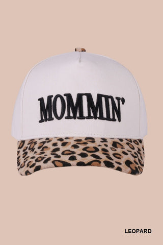 Mommin’ corduroy Leopard Hat - Rise and Redemption