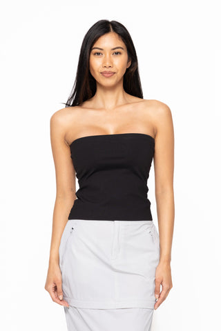 Mono B Black Tube Top - Rise and Redemption