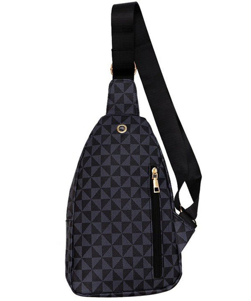 Monogram Crossbody Sling Bag - Rise and Redemption