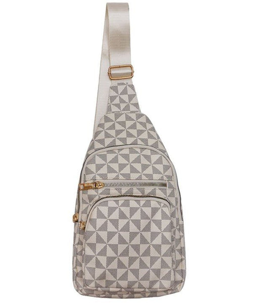 Monogram Crossbody Sling Bag - Rise and Redemption