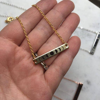 Moon Phase Necklace - Rise and Redemption