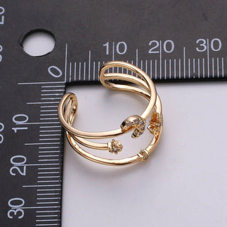 Moon Rings For Women Stars Celestial Gold Ring Celestial Ring Statement Ring Bridesmaid Gift Moon Star Galaxy Jewelry Gift for Her R-057 - Rise and Redemption