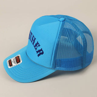 MOTHER Lettering Logo Foam Mesh Back Trucker Hat - Rise and Redemption