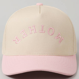 MOTHER Upside Down Lettering Embroidery Cap - Rise and Redemption