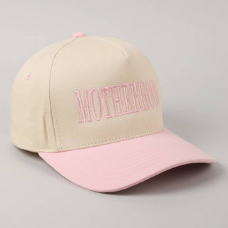 MOTHERHOOD Embroidered Two - Tone Trucker Hat - Rise and Redemption
