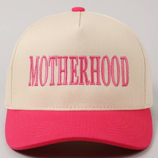MOTHERHOOD Embroidered Two - Tone Trucker Hat - Rise and Redemption