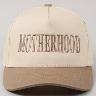MOTHERHOOD Embroidered Two - Tone Trucker Hat - Rise and Redemption