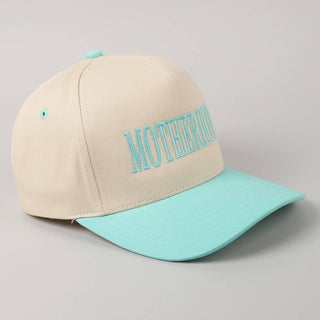 MOTHERHOOD Embroidered Two - Tone Trucker Hat - Rise and Redemption