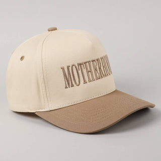 MOTHERHOOD Embroidered Two - Tone Trucker Hat - Rise and Redemption