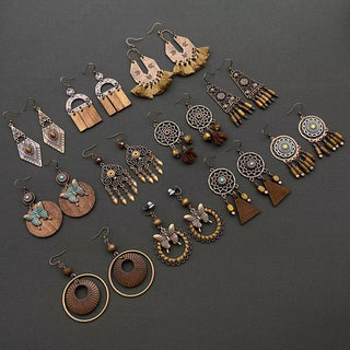 Multiple Styles Vintage Bohemian Dangle Earrings - Rise and Redemption