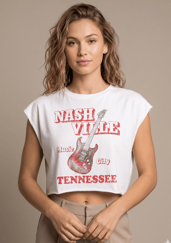 Nash Boxy Crop Tee - Rise and Redemption