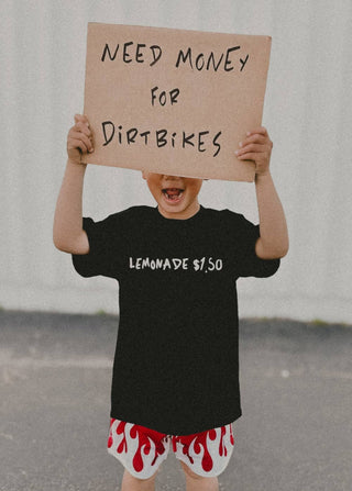Need $ For Dirt Bikes T-Shirt - Rise and Redemption