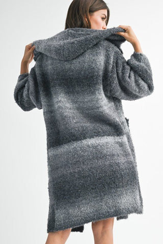 Nelsi Teddy trench Cardigan - Rise and Redemption