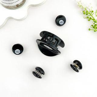 No. 8 Billiard Ball Hair Claw Clip - Rise and Redemption