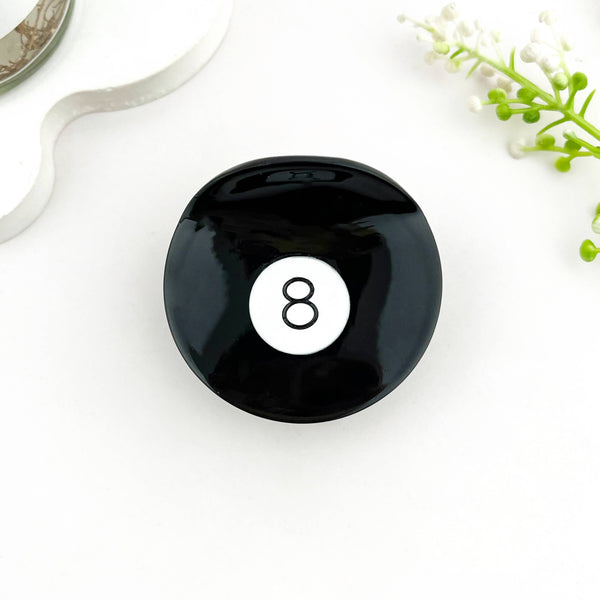 No. 8 Billiard Ball Hair Claw Clip - Rise and Redemption