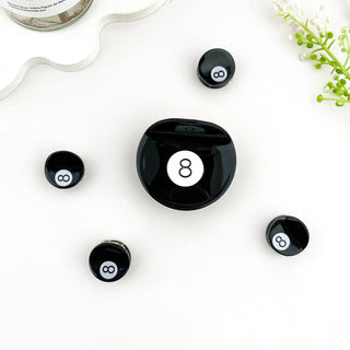 No. 8 Billiard Ball Hair Claw Clip - Rise and Redemption