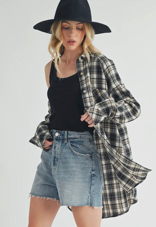Noelle Flannel Shirt - Rise and Redemption