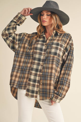 Noelle Flannel Shirt - Rise and Redemption