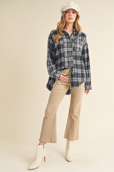 Noelle Patchwork Flannel - Rise and Redemption