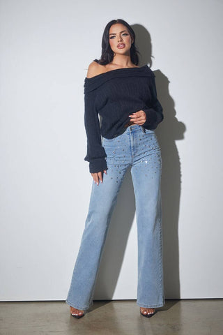 Olivia Off the Shoulder Knit - Rise and Redemption