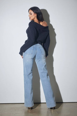 Olivia Off the Shoulder Knit - Rise and Redemption