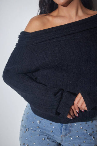 Olivia Off the Shoulder Knit - Rise and Redemption