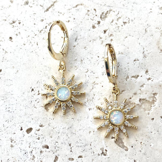 Opal sun earrings - Rise and Redemption