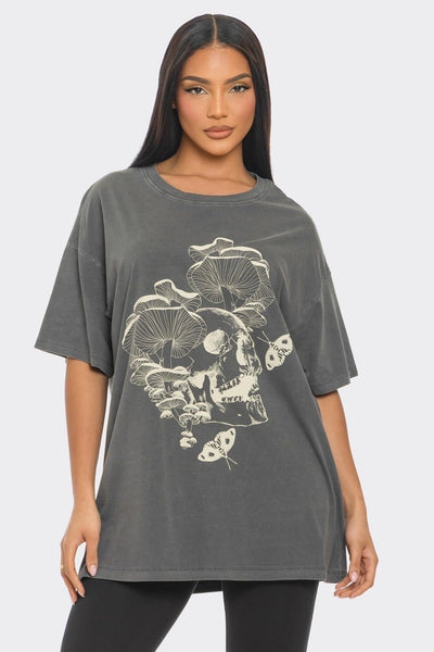 Oversized Mineral Tee - Rise and Redemption