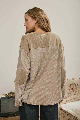 Patchwork Waffle Knit - Rise and Redemption