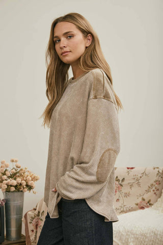 Patchwork Waffle Knit - Rise and Redemption