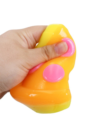 Pepperoni Pizza Slice Jiggly Mochi Sticky Squishy Toy - Rise and Redemption
