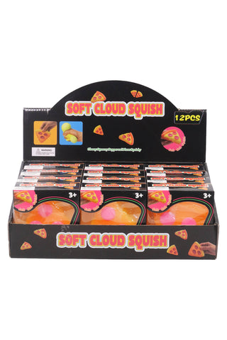 Pepperoni Pizza Slice Jiggly Mochi Sticky Squishy Toy - Rise and Redemption