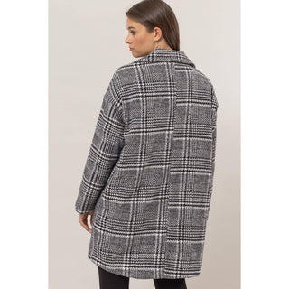 Plaid Oversized Coat - Rise and Redemption