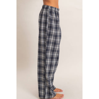 Plaid Wide-Leg Pants - Rise and Redemption