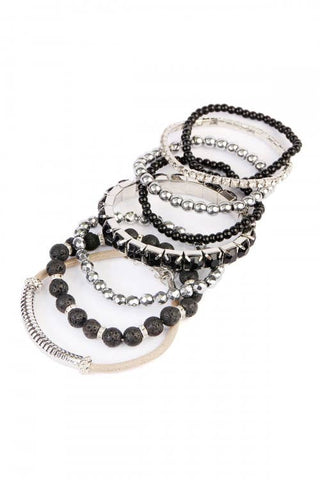 Platinum Tour Bracelet Stack - Rise and Redemption