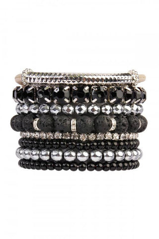 Platinum Tour Bracelet Stack - Rise and Redemption
