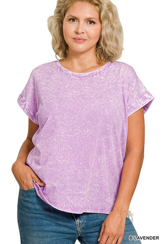 Plus Mineral Cuff Top - Rise and Redemption