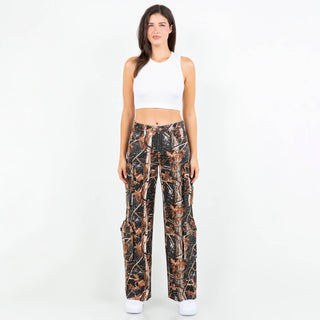 PLUS SIZE REALTREE MULTI POCKETS CARGO PANTS - Rise and Redemption