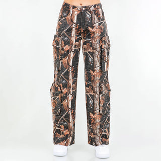 PLUS SIZE REALTREE MULTI POCKETS CARGO PANTS - Rise and Redemption