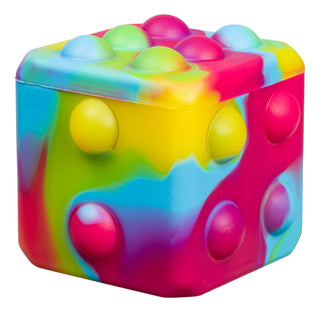 Poppin Dice' - Rainbow Satisfying Fidget Toy, Rainbow Colors - Rise and Redemption