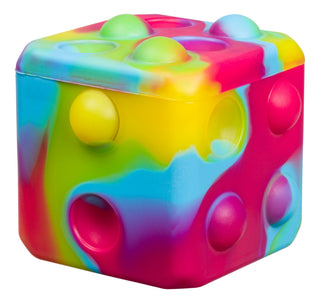 Poppin Dice' - Rainbow Satisfying Fidget Toy, Rainbow Colors - Rise and Redemption