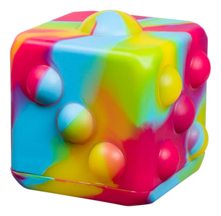 Poppin Dice' - Rainbow Satisfying Fidget Toy, Rainbow Colors - Rise and Redemption