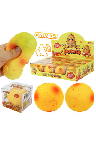 Potato Ball Zero Rebound Crunchy Bead Slime Filled Squishy - Rise and Redemption