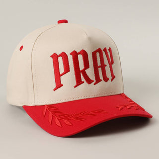 PRAY Embroidery Two - Tone Bay Leaf Trucker Hat - Rise and Redemption