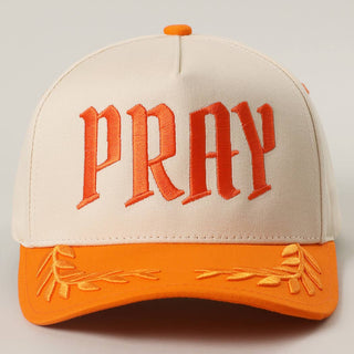 PRAY Embroidery Two - Tone Bay Leaf Trucker Hat - Rise and Redemption