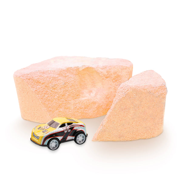 Race Car Surprise Bath Bomb 4.8 oz - Surprise Toy Inside - Rise and Redemption