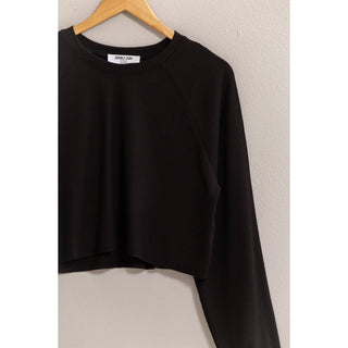 Randy Raglan - Sleeve Crop Top - Rise and Redemption