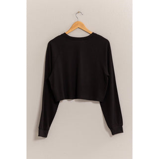Randy Raglan - Sleeve Crop Top - Rise and Redemption