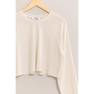 Randy Raglan - Sleeve Crop Top - Rise and Redemption